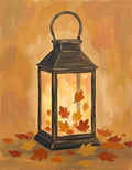 Autumn Lantern finished painting