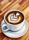 Latte Art Paint Party Kit painting