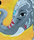 Playful Elephant Paint Party Kit painting