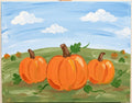 Pumpkin Patch finished painting